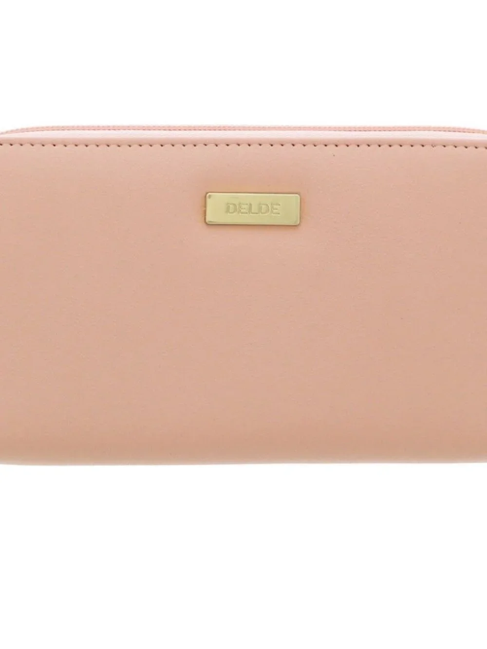 NEW Japanese Sunstar Stationery Delde Flat Pouch - Pink Pencil Case